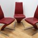 Suite de 3 fauteuils Rofl Benz 7800