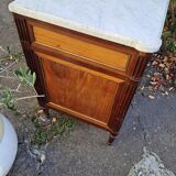 Louis XVI chest of drawers, mahogany, late 18th century, early 19th century