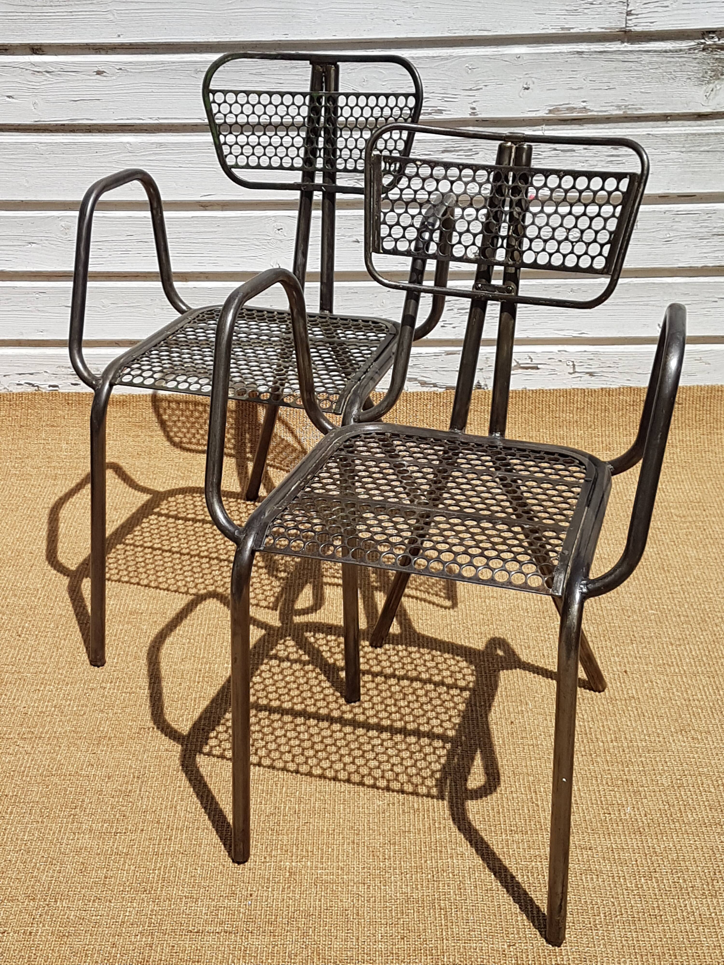 Set of two armchairs by René Malaval 1950