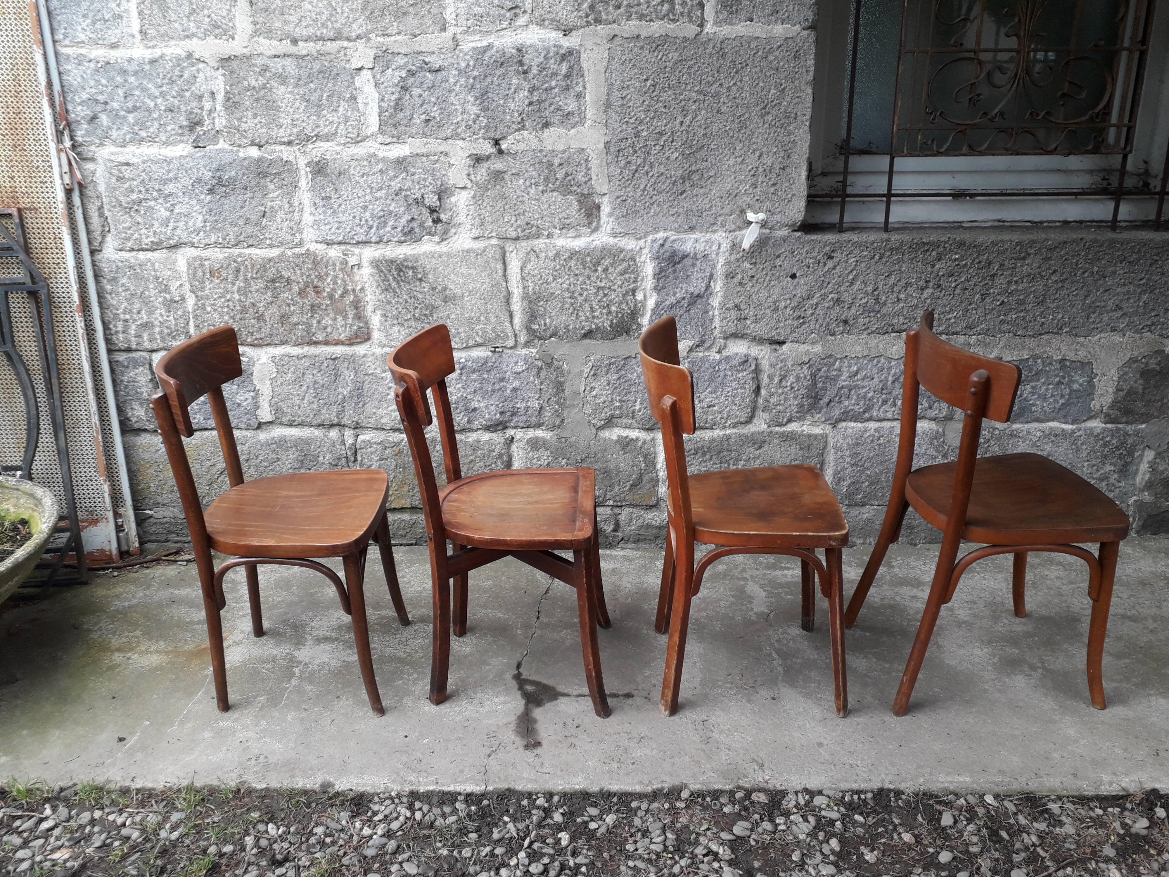 Baumann / Thonet bistro chairs