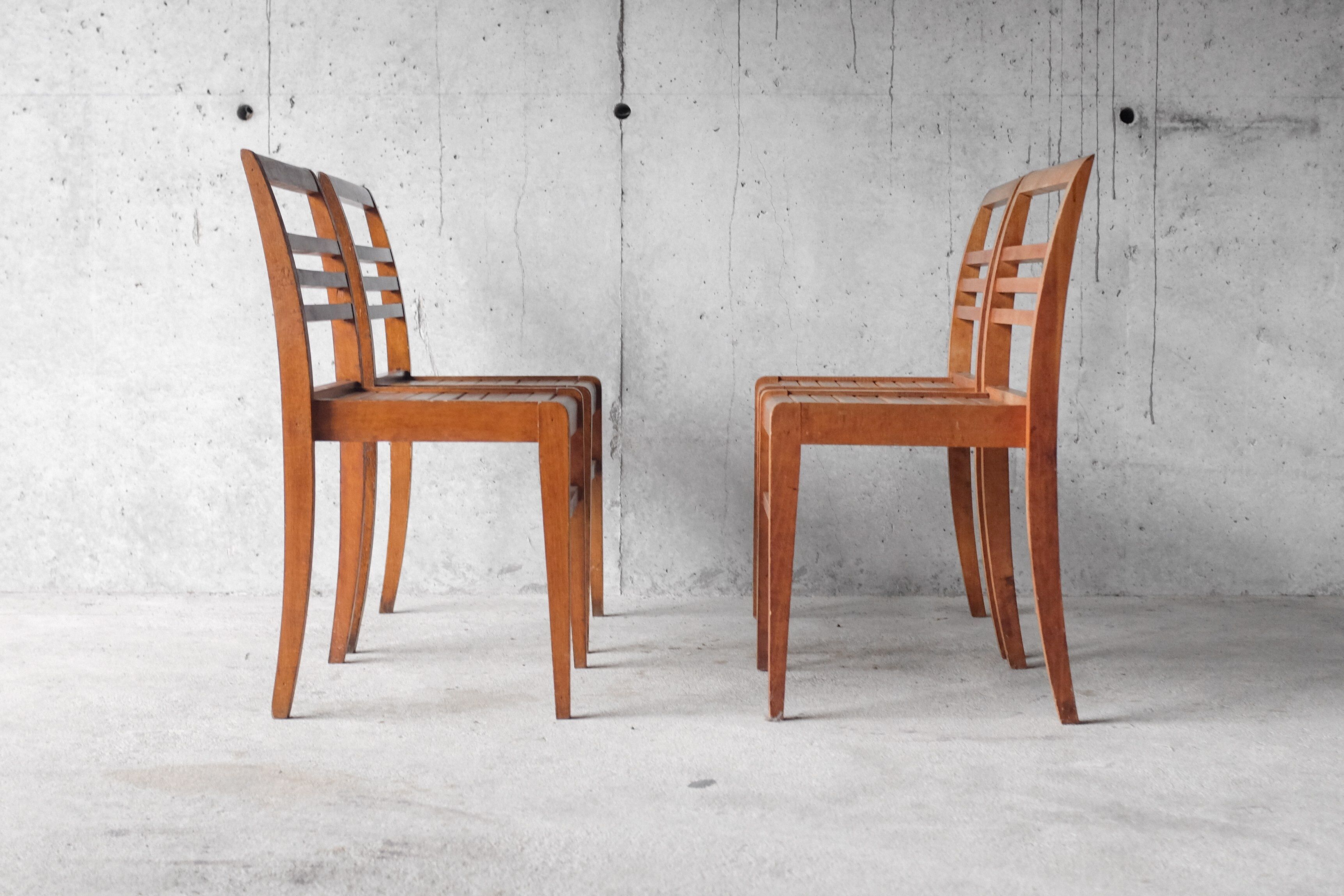 René Gabriel stackable chairs - Reconstruction