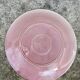Set of 3 pink vine leaf plates Salins