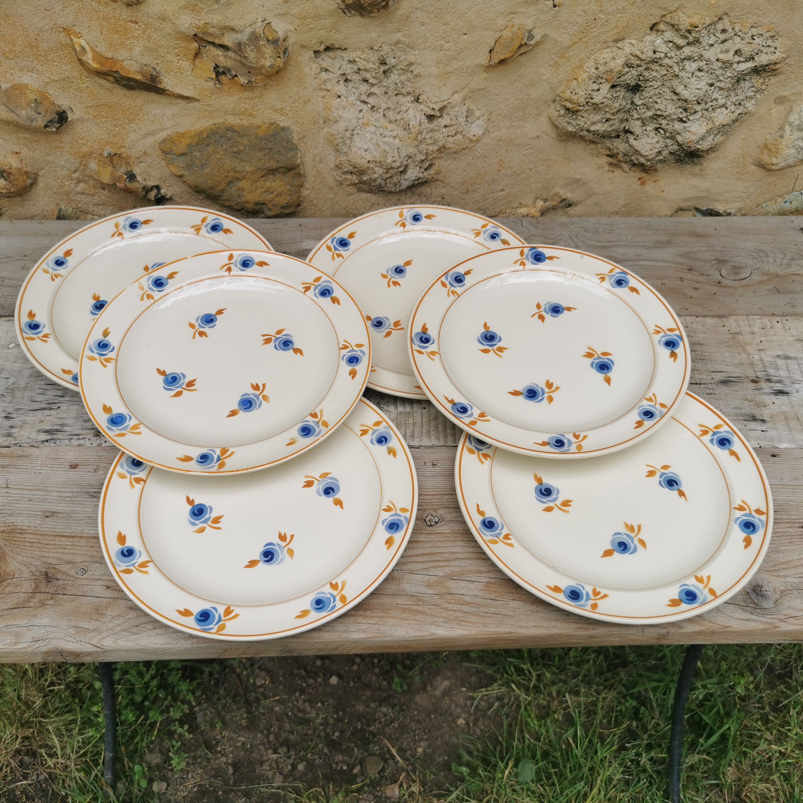 Flat plates Moulin des Loups