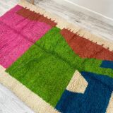 Handmade Moroccan Berber carpet 250 x 148 CM