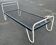 Boarding bed, Jacques Hitier, tubular metal, vintage, 1950s