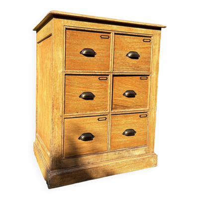 Commode 6 tiroirs meuble de métier
