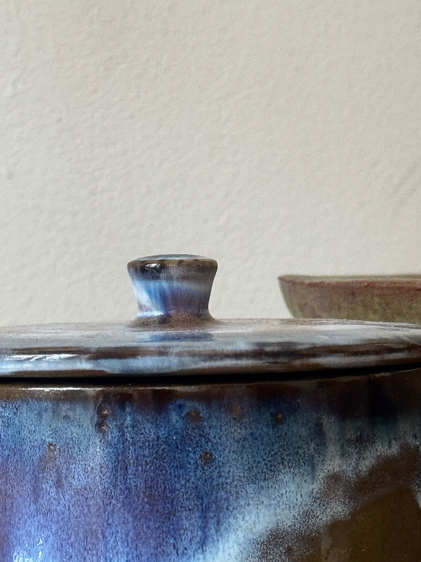 Norman ceramic pocket empty box by C. Turgi, France.