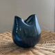 Blown glass round vase
