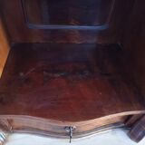 English mahogany shelf sideboard 19th