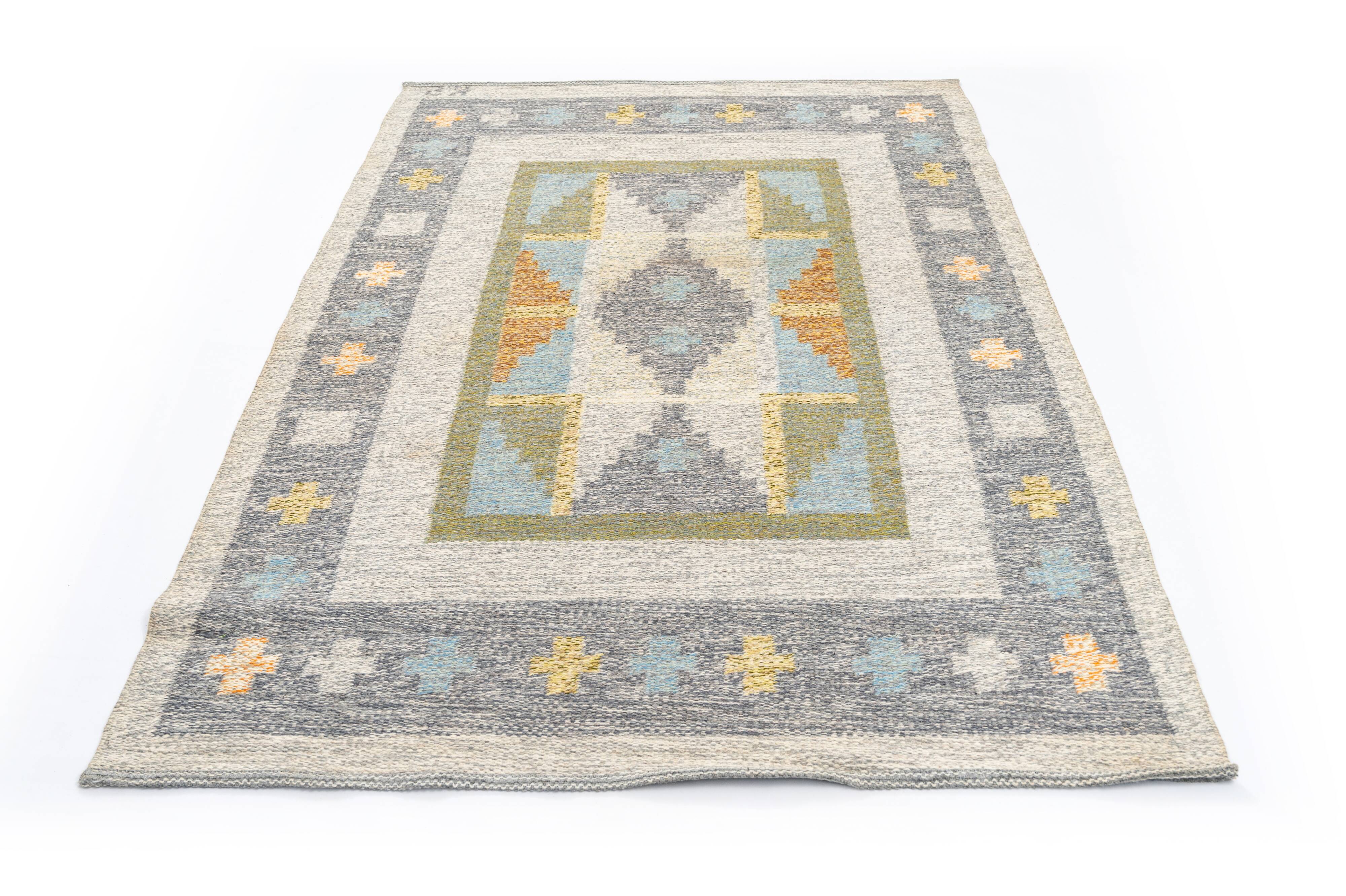 Scandinavian 20th Century Modern Rug by Kerstin Persson