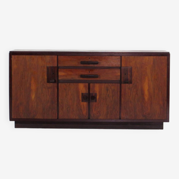 Amsterdamse School Art Deco bookcase sideboard credenza cabinet, 1920s