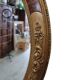 Vintage oval mirror