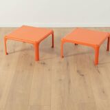 demetrio 45 side tables, vico magistretti, artemide