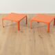 demetrio 45 side tables, vico magistretti, artemide
