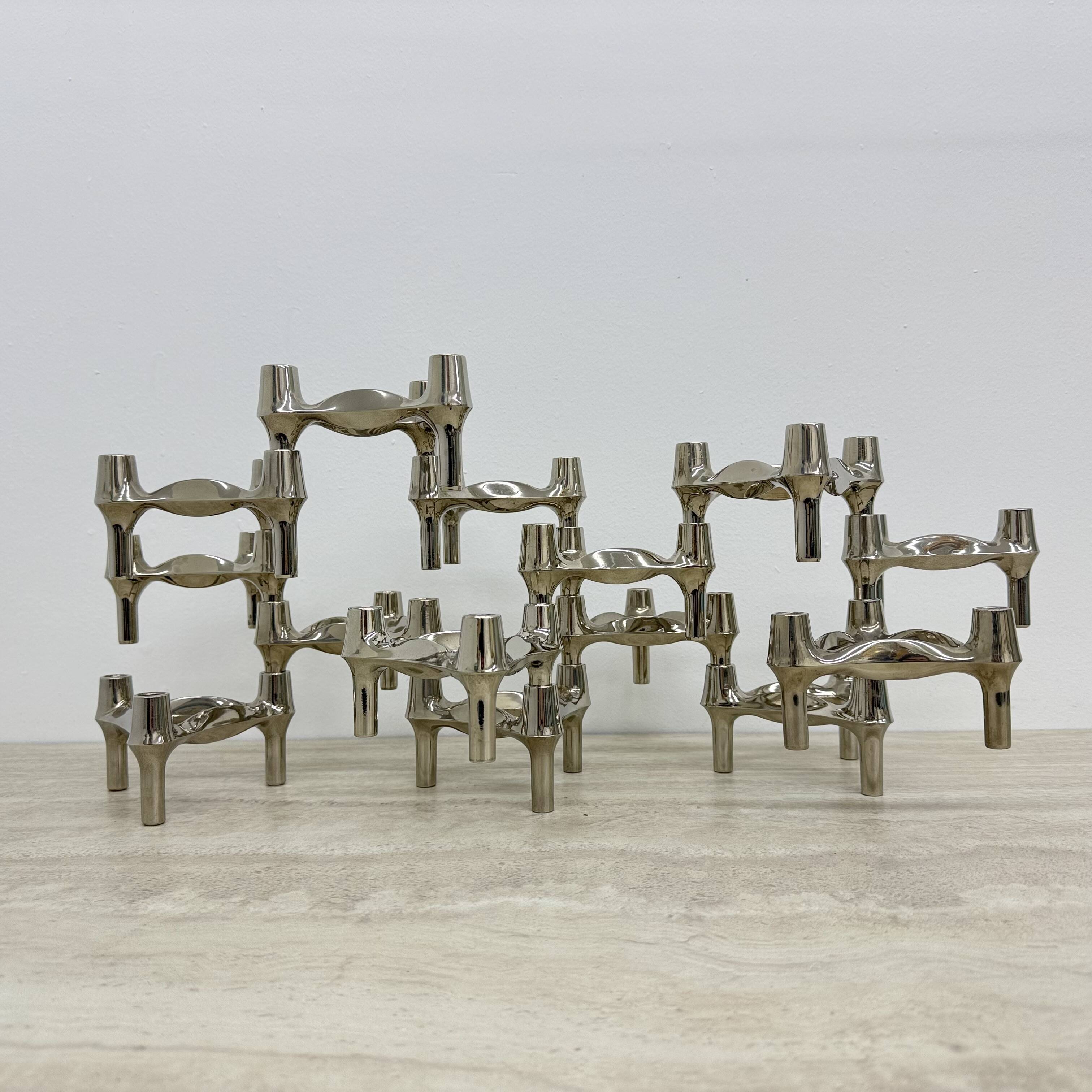 Large XL Candlestick by Fritz Nagel & Ceasar Stoffi and manufactured by BMF