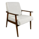 Fauteuil beige vintage, années 1970