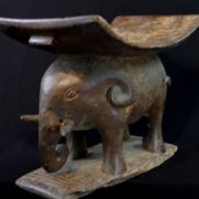 Art Africain - Ancien Tabouret Akan - Côte d'Ivoire