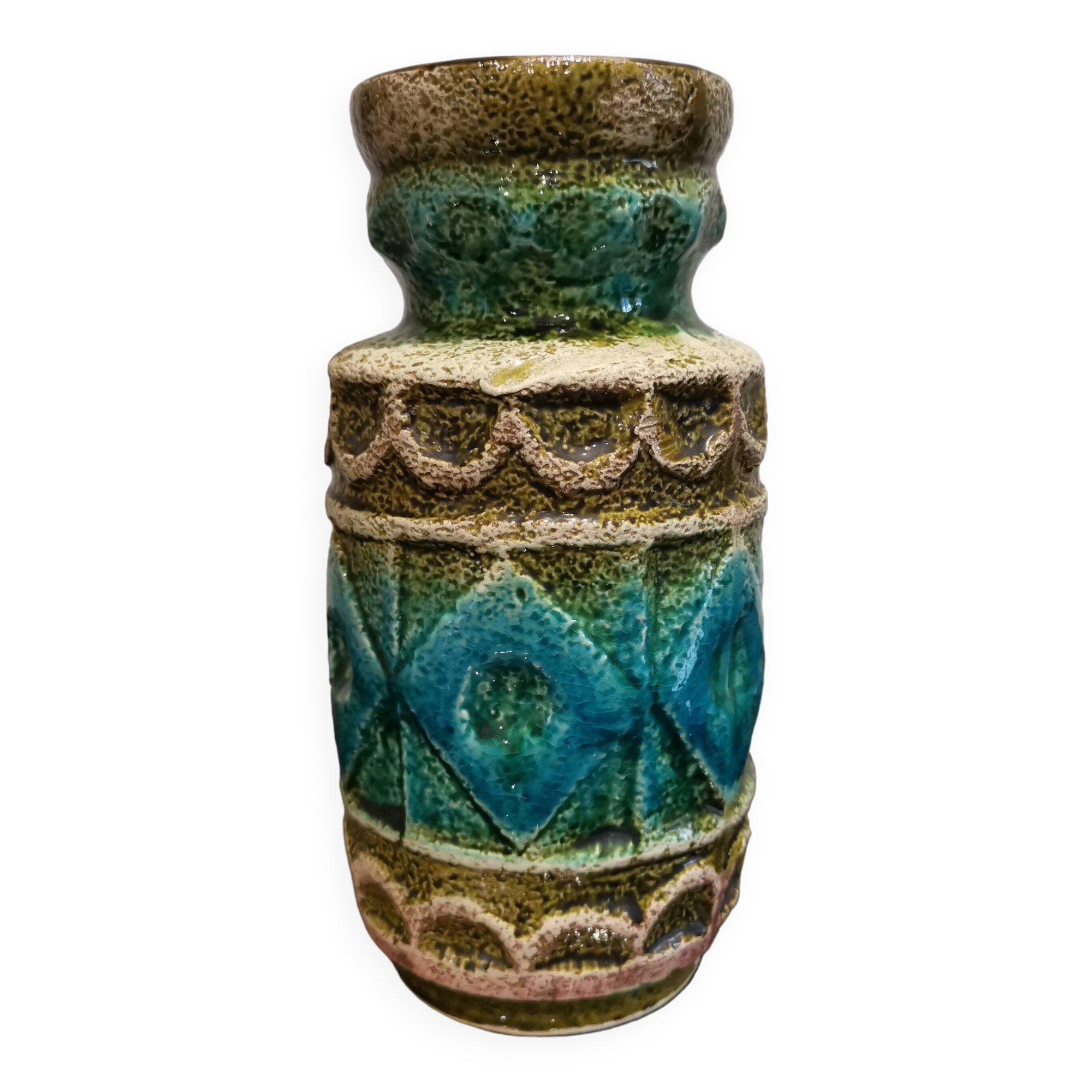 Vintage Retro Vase Bay Keramik West Germany 92-20 design