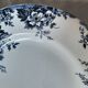 Old flat plates mismatched in earthenware