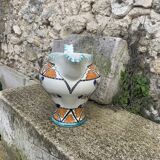 Glazed ceramic jug pottery Orvieto made in italy vintage
