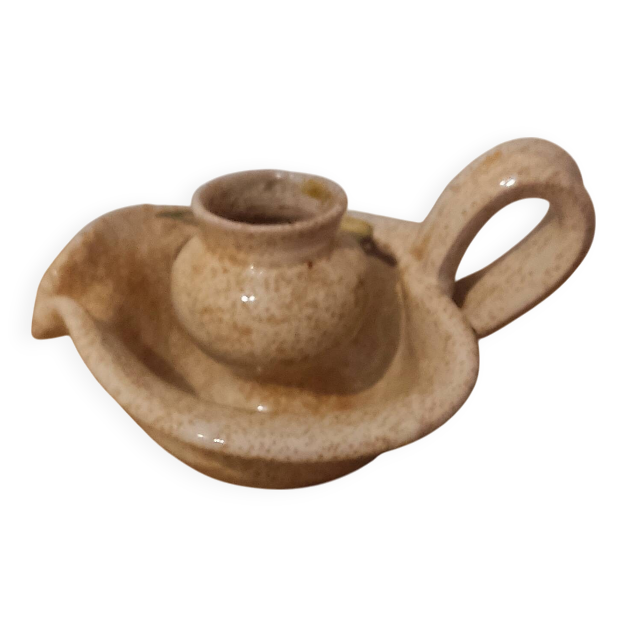 Vintage handcrafted candle holder