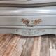 Louis XV style commode with a patina