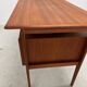 Teak Desk By Gunner Nielsen For Tibergaard, 1960s.