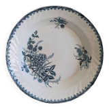 Round dish in Sainte Amandinoise iron earth