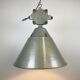 Industrial explosion proof lamp with aluminium shade from polam, 1970s