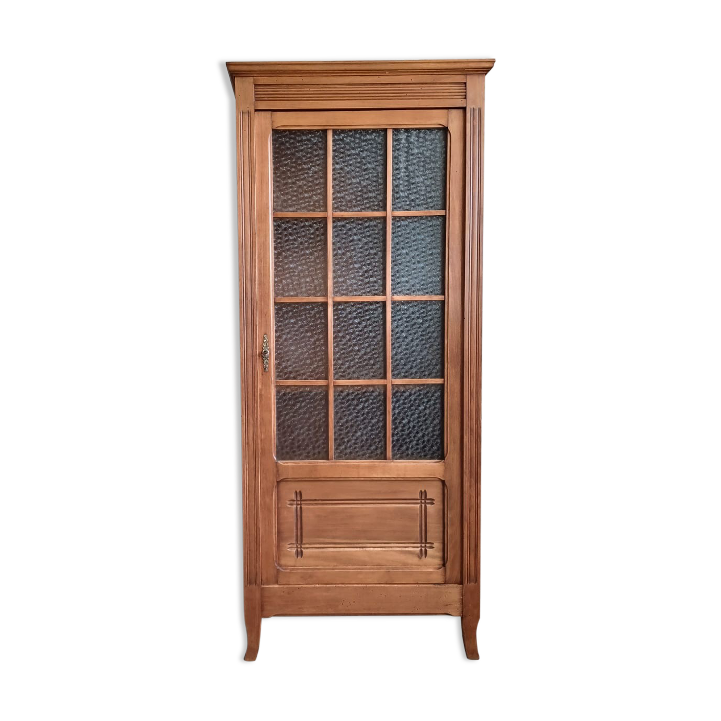 Armoire parisienne vitrée art-déco