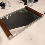Art deco mirror tray