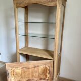 Walnut sideboard or display cabinet