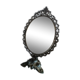 Vintage metal table mirror  29x50cm