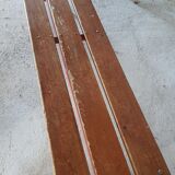 Vintage cloakroom bench