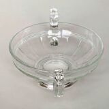 Glass fruit bowl, Val Saint Lambert style