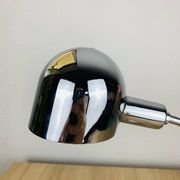 Lampe de bureau orientable chrome années 70