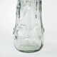 Grey vase, Murano glass, 1960s, made in Italy