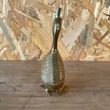 Canard en laiton vintage