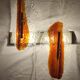 Murano glass wall lamp. Italy 1970s.
