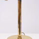 Brass swing arm desk lamp Deknudt 1970s