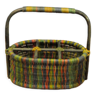 Danish bamboo drink basket