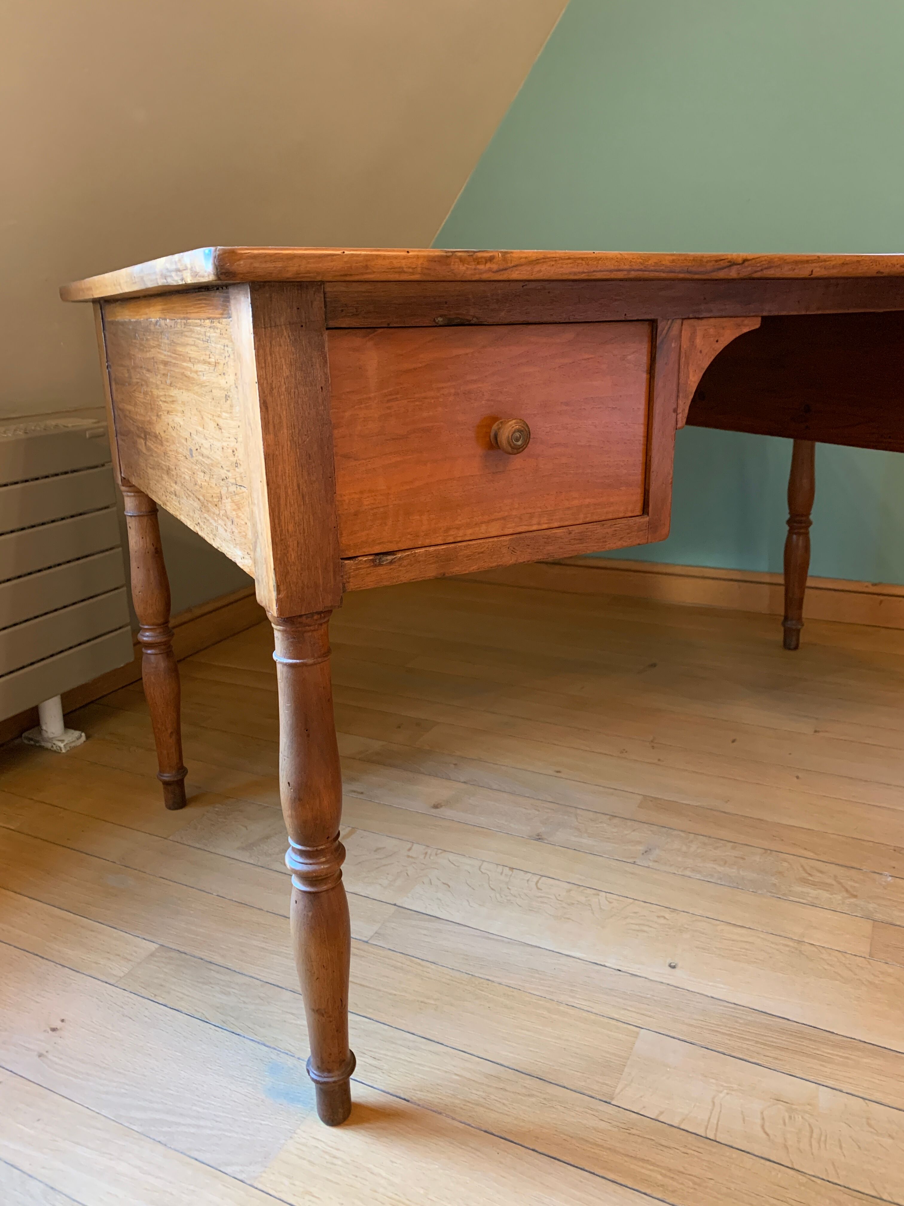 Former desk Louis Philippe walnut