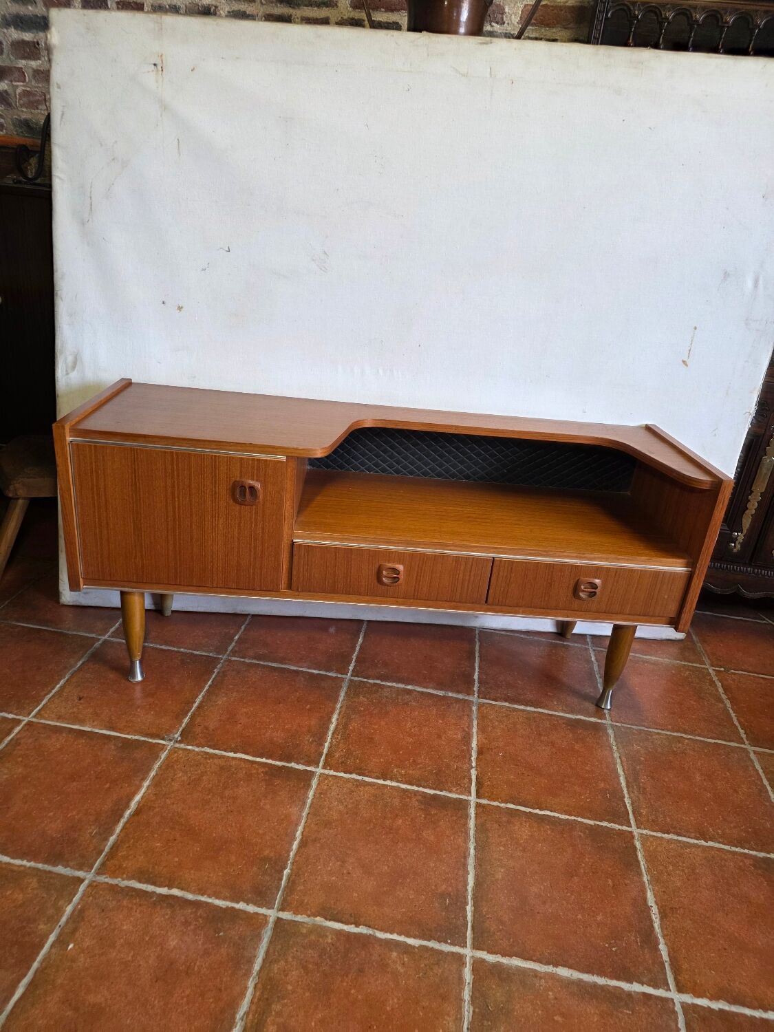 1960s teak Scandinavian enfilade