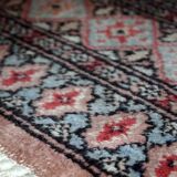 Vintage carpet Uzbek Bukhara handmade 81cm x 118cm 1960s
