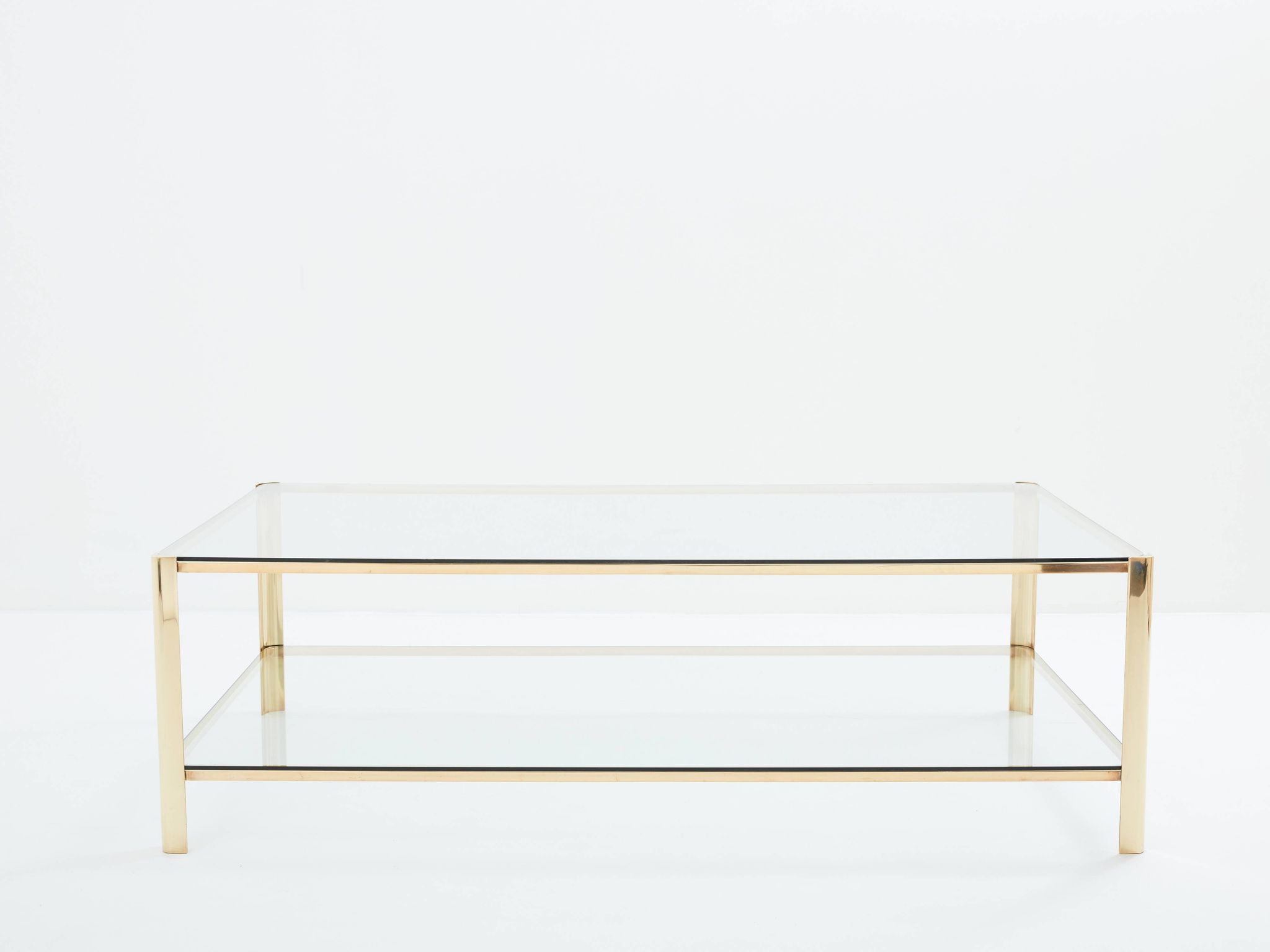 Bronze coffee table JT Lepelletier for Broncz circa 1960