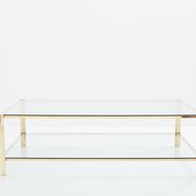 Bronze coffee table JT Lepelletier for Broncz circa 1960