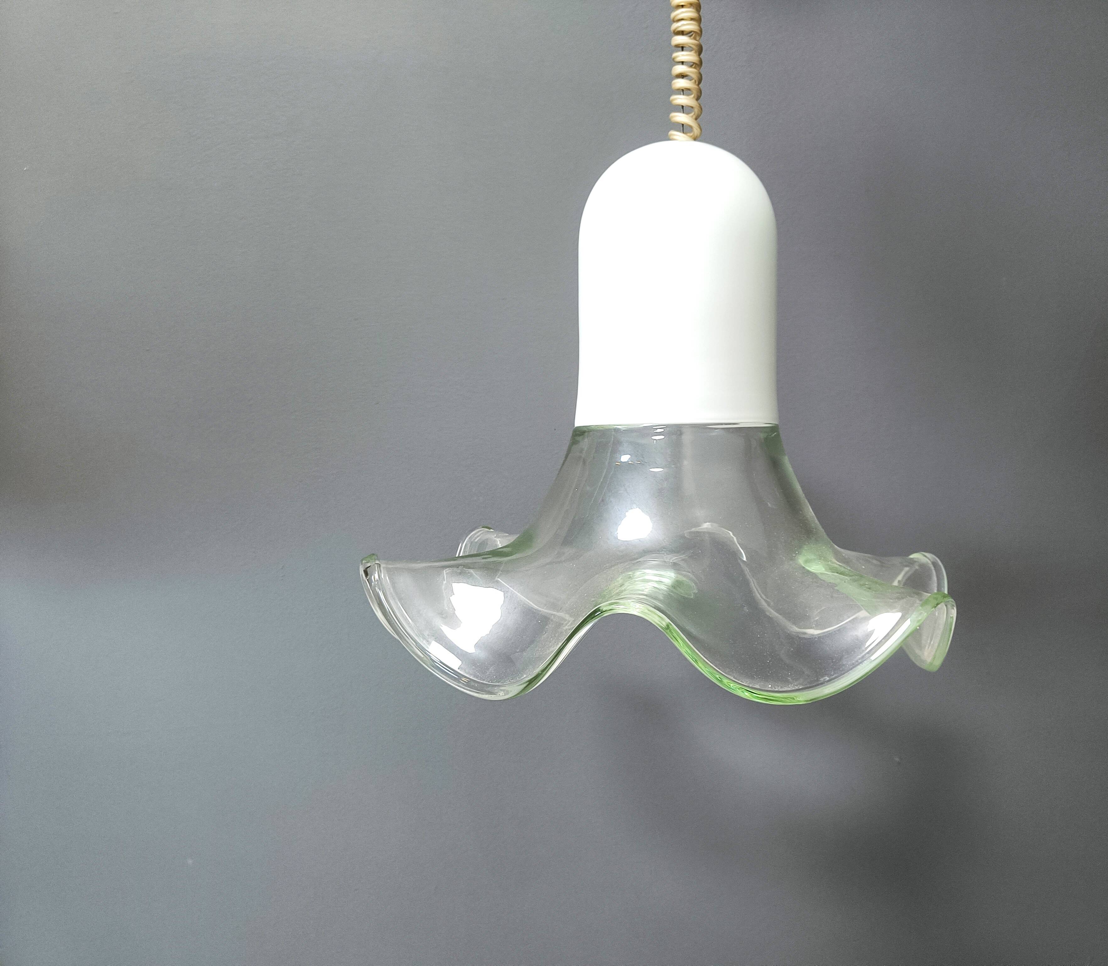 Murano pendant light by Roberto Pamio & Renato Toso, 1970s for Leucos