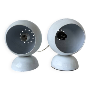 Paire de lampes « eyeball »