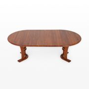 Danish vintage extendable dining table by Boltinge Stolefabrik, 1970s