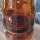 Amber glass vase, 1970s